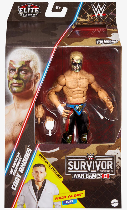 "The American Nightmare" Cody Rhodes Survivor Series 2025 Elite Collection - Baf Nick Aldis
